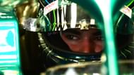 Lance Stroll during 2022 F1 Testing at Circuit de Barcelona-Catalunya. Source: Getty